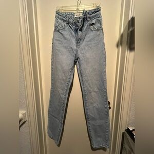 ROLLA'S Light Blue Straight Leg Jeans